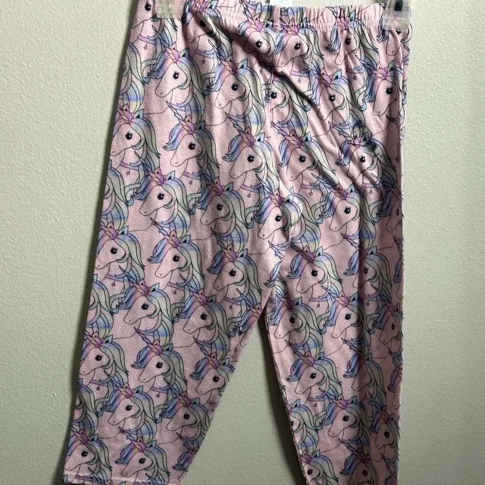 The Children’s Place‎ Girls unicorn Pajama Pants Bottoms Pink Size L (10/12).